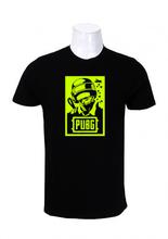 Wosa -Pubg poster Print Black Printed T-shirt For Men