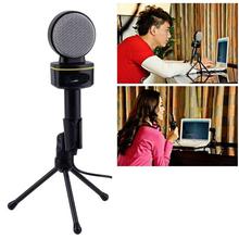 SF-930 Professional Condenser Sound Microphone With Stand for PC Laptop Skype Recording