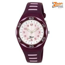 Zoop C3022PP03 Purple Strap Analog Watch