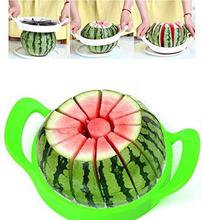 Watermelon Cutter Cantaloupe Melon Slicer Stainless Steel Kitchen Fruit Divider - (AFN1)