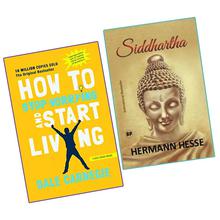 BUY 1 GET 1 - How To Stop Worrying And Start Living & Siddhartha