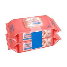 Johnson's Baby Skincare Wipes 80s Twin Pack
