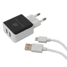 MY Power MC-241 Dual USB Port Wall Charger For iOS/Android