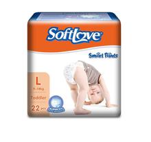 SOFTLOVE PANTS DIAPER L 22 PCS