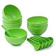 kombuis Kitchenware Plastic Round Shape Microwave Safe Soup Bowls
