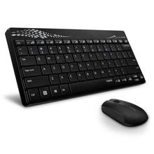 Rapoo Combo Of 8000 Wireless Keyboard & Mouse - Black