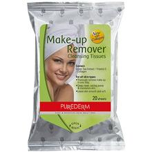 Purederm Makeup Remover Tissues 20 Pcs