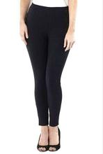 Black Fur Jeggings For Women