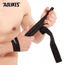 Gym Sport Wrist Bands Fitness Dumbbells Training Wristbands Wrist Straps Wraps Support With Hand Power Bands