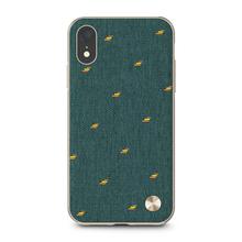 Moshi Vesta for iPhone XR - Green textured hardshell case