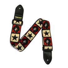 Multicolor Star Printed Electric Guitar Strap