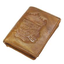 Brown Liverpool FC Imprinted Bi-Fold Wallet For Men