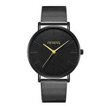 Top Brand Luxury Quartz Watch men Casual Black Japan quartz-watch stainless steel Wooden Face ultra thin clock male New #4M28#F