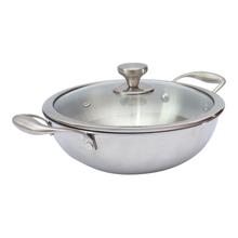 Tri Ply Stainless Steel Kadai 26 Cm