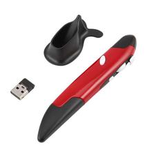 Mini 2.4G Wireless Pen Mouse - Red