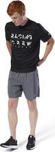 Kapadaa: Reebok Black Run Essentials Crewneck T-Shirt For Men – DW6046