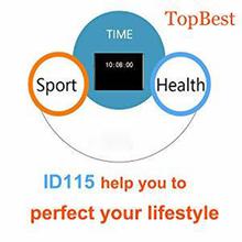 Fitness Tracker Smart Bracelet ID115 Bluetooth Call Remind Remote Self-Timer Smart Watch