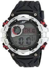 Sonata Digital Grey Dial Men's Watch 77077PP02