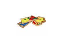 Multicolored Geometric Shape Set For Kids - 5 Boxes