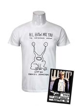 Daniel Johnstone  Print White T-shirt For Men