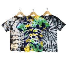 Combo Of 2 Cotton Tie Dye T-Shirt For Men-  Multicolored