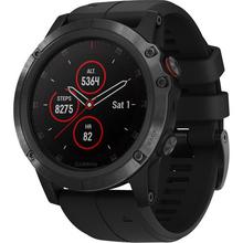 Garmin fenix 5X Plus Sapphire Edition Multi-Sport Training GPS Watch (51mm, Black with Black Band)