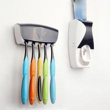 Bathroom Gadgets Automatic Toothpaste Dispenser + 5pcs