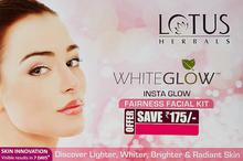 Lotus Herbals Whiteglow Insta Glow 4 in 1 Facial Kit