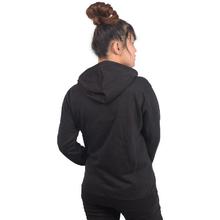 Bastra Black Hooded Sweater for Women