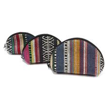 Multicolored Printed Coin Purse Set For Women