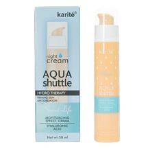 Karite Moisturizing Aqua Shuttle Hydro Therapy Skin Firming Night Cream With Hyaluronic Acid 50ml