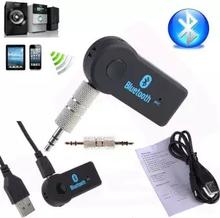 Car Bluetooth Device with Audio Receiver, 3.5mm Connector, Adapter Dongle, Transmitter (Black)