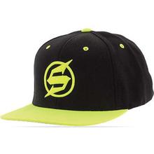 Slednecks Zombie Snapback Hat Neon/Black