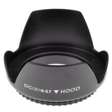 67mm Tulip Flower Lens Hood For Canon Nikon DSLR