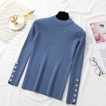 casual autumn winter women thick sweater pullovers long