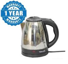 Yasuda 1.5Ltr Stainless Steel Electric Kettle- Steel/Black YS-15X