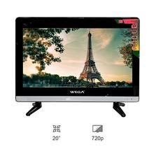 Wega 20" Normal HD Double Glass LED TV - (Black)