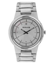 Silver Dial Analog Watch For Men - 7121SM01