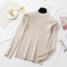 casual autumn winter women thick sweater pullovers long