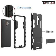 TASLAR Heavy Duty Shock-Absorption Kickstand Feature Hybrid Dual Layer