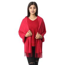Solid Cashmere Shawl For Women
