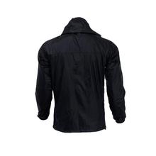 Moonstar Single layer Black Windcheater For Men-MS112