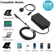65W Portable Surface Pro Charger for Microsoft Surface Pro 3 Pro 4 Pro 5 Pro 6 Pro 7 Series; Surface Book Charger Surface Laptop Charger 3/2/1 Charger