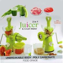 2 in 1 Juicer And Crush Maker