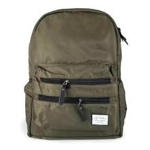2264 Front Zip Pocket Unisex Backpack- Green