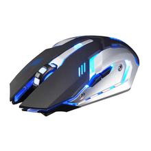 FashionieStore mouse Rechargeable X7 Wireless Silent LED Backlit USB Optical Ergonomic Gaming Mouse