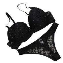 Lace Drill Lingerie Fashion New Sexy Women Push Up Underwear