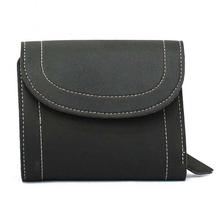 Black  Foldover Wallet For Women