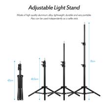 40cm Selfie Led Ring Light With 10 Fit Tripod Stand, Cell Phone Holder