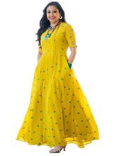 Arayna Women's Rayon Anarkali Kurti